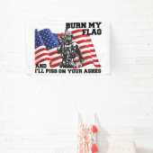 Amerikaanse patriot  spandoek (Insitu)