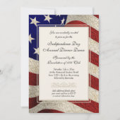 Amerikaanse Patriot  Stars and Stripes Amerikaanse Kaart (Voorkant)