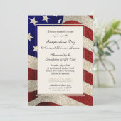 Amerikaanse Patriot  Stars and Stripes Amerikaanse Kaart (Staand voorkant)