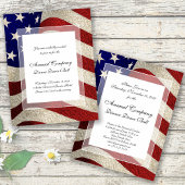 Amerikaanse Patriot  Stars and Stripes Amerikaanse Kaart