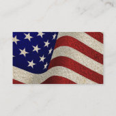Amerikaanse Patriot  Stars and Stripes Amerikaanse Visitekaartje (Achterkant)