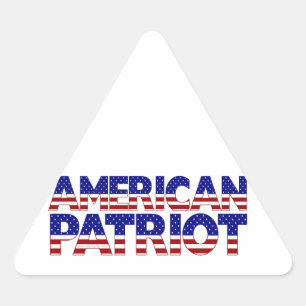 Amerikaanse patriot sticker