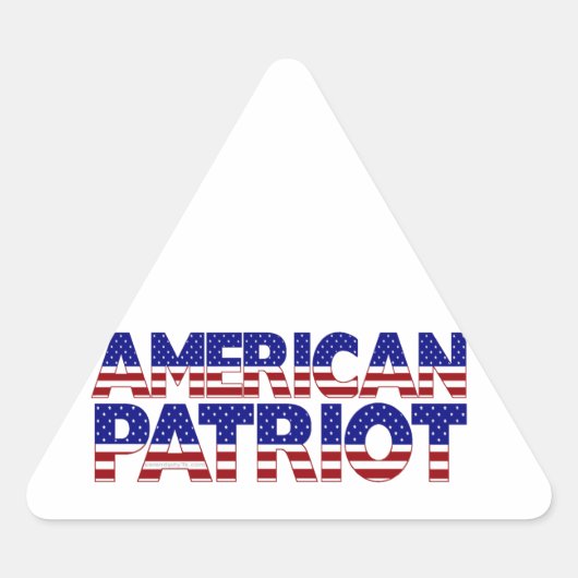 Amerikaanse patriot sticker (Voorkant)