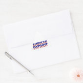 Amerikaanse patriot sticker (Envelop)