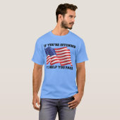 Amerikaanse patriot t-shirt (Voorkant volledig)