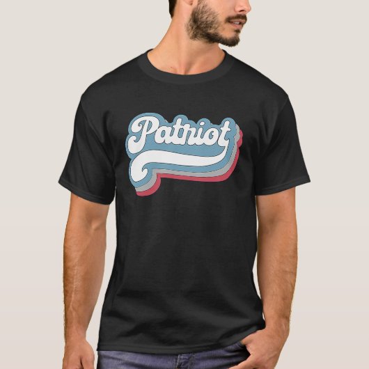 Amerikaanse patriot t-shirt (Voorkant)