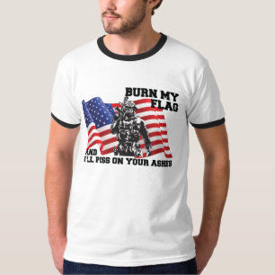 Amerikaanse patriot t-shirt