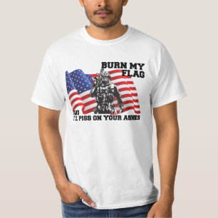 Amerikaanse patriot t-shirt
