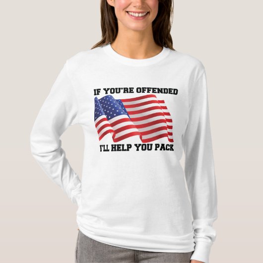 Amerikaanse patriot t-shirt (Voorkant)