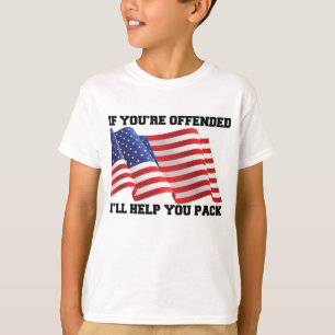 Amerikaanse patriot t-shirt