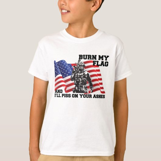 Amerikaanse patriot t-shirt (Voorkant)
