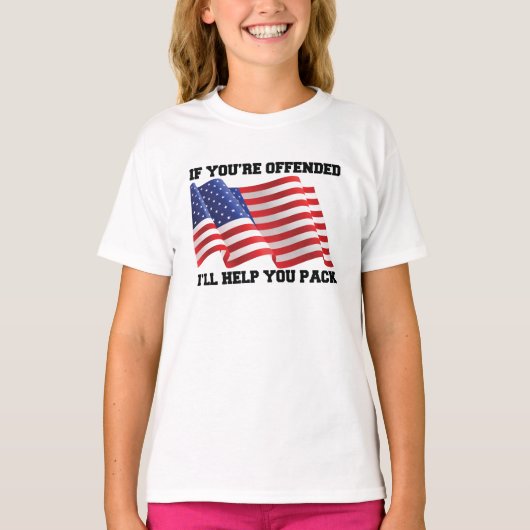 Amerikaanse patriot t-shirt (Voorkant)