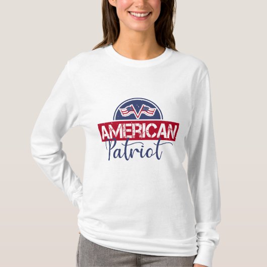 Amerikaanse patriot t-shirt (Voorkant)