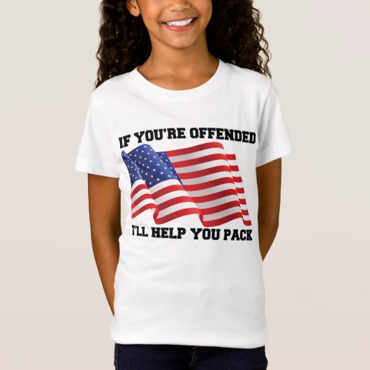 Amerikaanse patriot t-shirt (Voorkant)