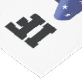 Amerikaanse patriot tafelkleed (Gekanteld)