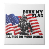 Amerikaanse patriot tegeltje (Voorkant)