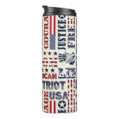 Amerikaanse patriot thermosbeker (Geroteerd rechts)