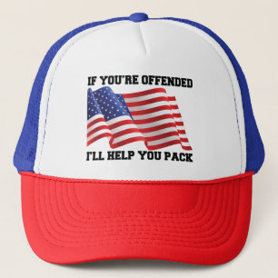 Amerikaanse patriot  trucker pet