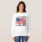 Amerikaanse patriot trui (Voorkant volledig)