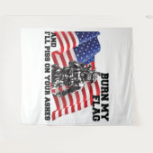 Amerikaanse patriot wandkleed (Voorkant (horizontaal))