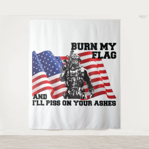 Amerikaanse patriot wandkleed