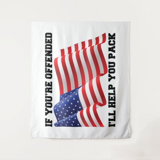 Amerikaanse patriot wandkleed (Voorkant)