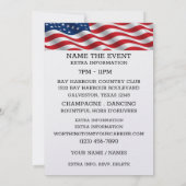 Amerikaanse Patriotische Deco Kaart (Achterkant)