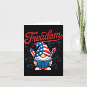 Amerikaanse Patriotische Kabouter 1776 Vrijheid Vu Kaart