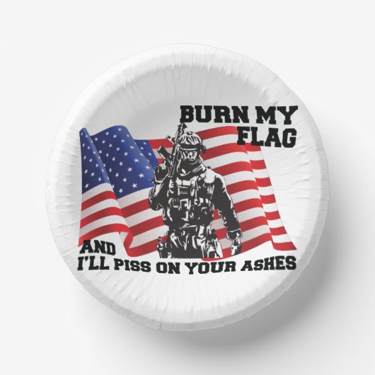 Amerikaanse Patriotten Papieren Kommen (Voorkant)
