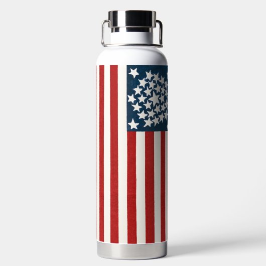  Amerikaanse patriotticus Waterfles (Achterkant)