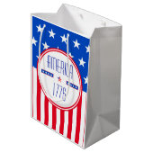 Amerikaanse patriottische 1776 medium cadeauzakje (Achterkant Gekanteld)