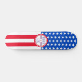 Amerikaanse patriottische 1776 persoonlijk skateboard (Horizontaal)