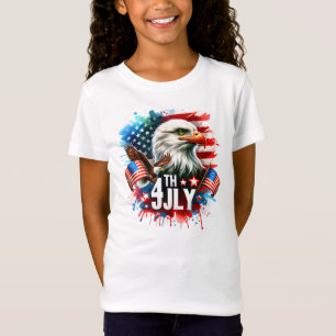 Amerikaanse Patriottische Adelaar Sublimatie-61905 T-shirt