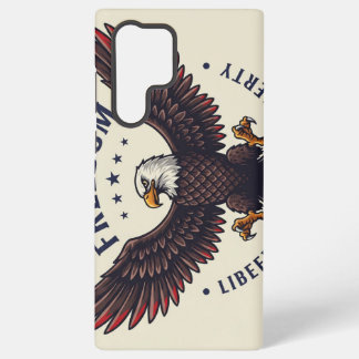 Amerikaanse Patriottische Amerikaanse Zeearend Hoe Samsung Galaxy Hoesje