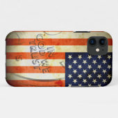 Amerikaanse Patriottische In God We Trust iPhone 5 Case-Mate iPhone Case (Achterkant (horizontaal))