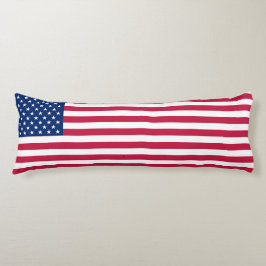 Amerikaanse patriottische instantie Pillow US Lichaamskussen