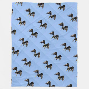 Amerikaanse patriottische kunst Amerikaanse adelaa Fleece Deken