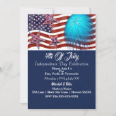 Amerikaanse patriottische partij Firecracker Kaart (Voorkant)