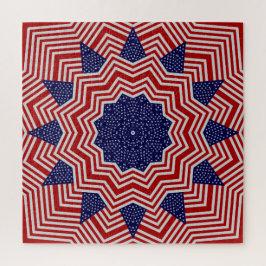 Amerikaanse patriottische puzzel