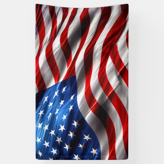 Amerikaanse Patriottische Vlag Banner Stars and St (Verticaal)