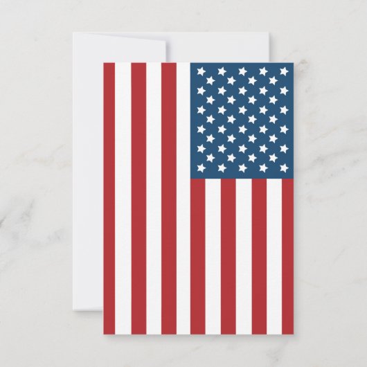 Amerikaanse patriottische vlag RSVP 3 (Achterkant)