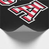 Amerikaanse patriottische vlag voor Kinder mannenj Cadeaupapier (Hoek)