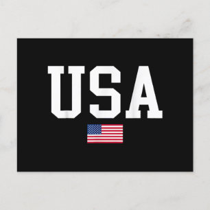 Amerikaanse patriottische vlag voor Kinder mannenj Feestdagenkaart
