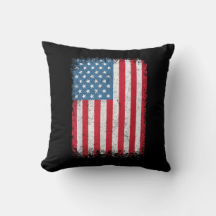 Amerikaanse patriottische vlag voor Kinder mannenj Kussen