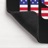 Amerikaanse patriottische vlag voor Kinder mannenj Muismat (Hoek)