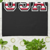 Amerikaanse patriottische vlag voor Kinder mannenj Theedoek (Gevouwen)