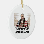Amerikaanse paus Leo Katholieke Kerk Christelijk g Keramisch Ornament (Rechts)