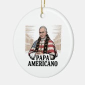 Amerikaanse paus Leo Katholieke Kerk Christelijk g Keramisch Ornament (Links)