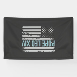 Amerikaanse paus Leo Katholieke Kerk Christelijk g Spandoek
