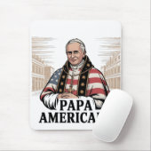 Amerikaanse paus Leo Rooms-Katholiek Christelijk G Muismat (Met muis)